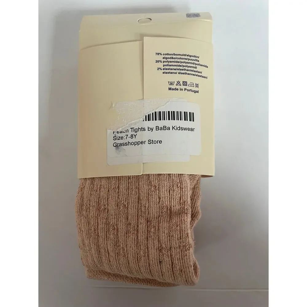 NWT‎ Ba ba kids tights Size 7-8